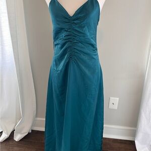 Jason Wu Teal Sleeveless Dress
